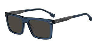 Boss Boss 1765/g/s Men Blue Rectangle Sunglasses