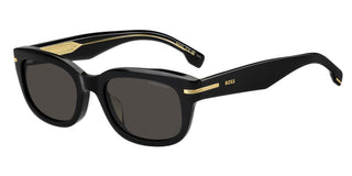 Boss Boss 1793/f/s Men Black Rectangle Sunglasses