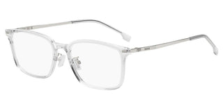 Boss Boss 1796/f Men Transparent Rectangle Eyeglasses