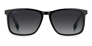 Boss BOSS 1825/S men Black Rectangle Sunglasses