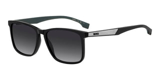 Boss BOSS 1825/S men Black Rectangle Sunglasses