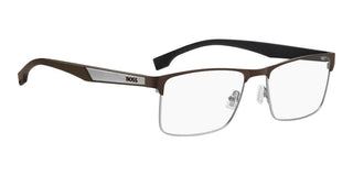Boss BOSS 1829 men Ruthenium Rectangle Eyeglasses