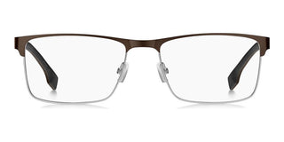 Boss BOSS 1829 men Ruthenium Rectangle Eyeglasses