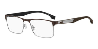 Boss BOSS 1829 men Ruthenium Rectangle Eyeglasses