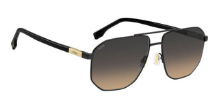 Boss BOSS 1832/S men Black Squared Sunglasses