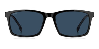 Boss BOSS 1836/G/S men Black Rectangle Sunglasses