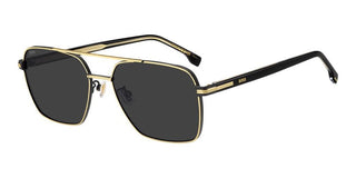 Boss BOSS 1846/G/S men Black Rectangle Sunglasses