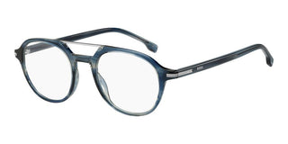Boss BOSS 1849 men Grey Round Eyeglasses
