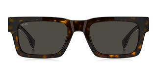 Boss BOSS 1855/S men Havana Squared Sunglasses