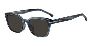 Boss BOSS 1869/F/S men Grey Rectangle Sunglasses