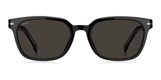 Boss BOSS 1869/F/S men Black Rectangle Sunglasses