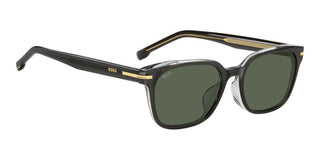 Boss BOSS 1869/F/S men Black Rectangle Sunglasses