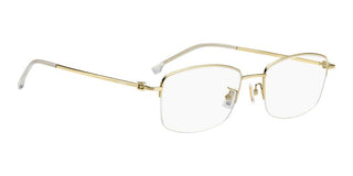 Boss BOSS 1877/F men Gold Rectangle Eyeglasses
