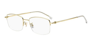 Boss BOSS 1877/F men Gold Rectangle Eyeglasses