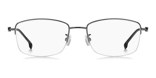 Boss BOSS 1877/F men Ruthenium Rectangle Eyeglasses