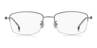 Boss BOSS 1877/F men Ruthenium Rectangle Eyeglasses