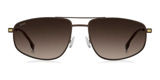 Boss 1887/S men Brown Pilot Sunglasses