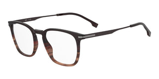 Boss 1889 men Brown Squared Eyeglasses