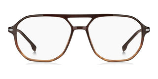 Boss 1890 men Brown Squared Eyeglasses