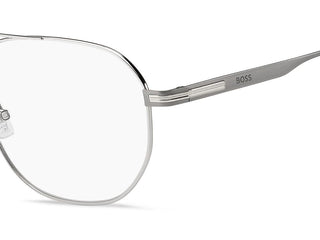Boss 1892 men Silver Round Eyeglasses
