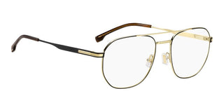Boss 1892 men Gold Round Eyeglasses
