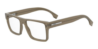 Boss 1897 men Brown Rectangle Eyeglasses