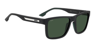 Boss 1907/S men Black Rectangle Sunglasses