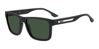 Boss 1907/S men Black Rectangle Sunglasses