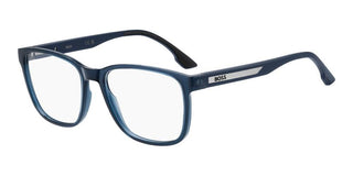 Boss 1910 men Blue Rectangle Eyeglasses