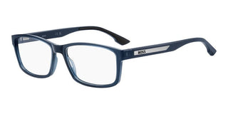 Boss 1911 men Blue Rectangle Eyeglasses