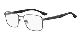 Boss 1916 men Ruthenium Rectangle Eyeglasses