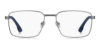 Boss 1916 men Ruthenium Rectangle Eyeglasses