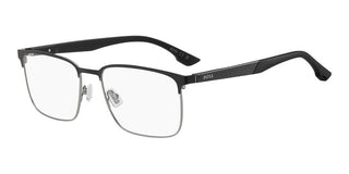 Boss 1917 men Ruthenium Rectangle Eyeglasses