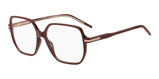 Boss 1944 women Red Squared Eyeglasses