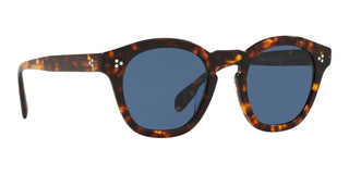 Oliver Peoples BOUDREAU L.A. OV 5382SU women Havana Round Sunglasses