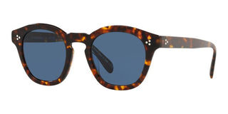 Oliver Peoples BOUDREAU L.A. OV 5382SU women Havana Round Sunglasses
