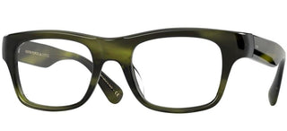Oliver Peoples Brisdon Ov 5432u Unisex Green Geometric Eyeglasses