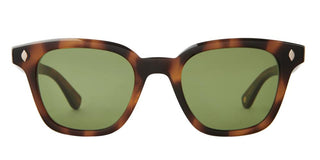 GARRETT LEIGHT BROADWAY SUN unisex Havana Squared Sunglasses