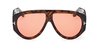 Tom Ford Bronson Ft 1044 Men Havana Pilot Sunglasses
