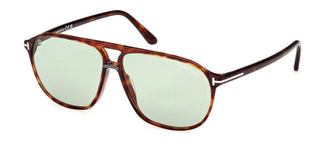 Tom Ford BRUCE FT 1026 men Havana Pilot Sunglasses