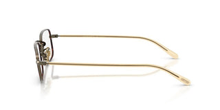 Oliver Peoples Brymer Ov 1366t Unisex Gold Rectangle Eyeglasses