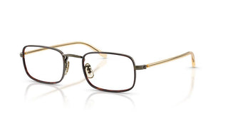 Oliver Peoples Brymer Ov 1366t Unisex Gold Rectangle Eyeglasses