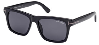 Tom Ford BUCKEY-02 FT 0906-N men Black Squared Sunglasses