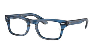 Ray-Ban BURBANK JR RY 9083V men Blue Geometric Eyeglasses