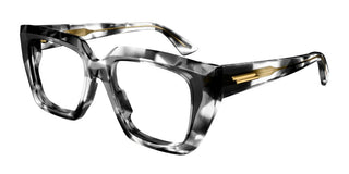 Bottega Veneta BV1032O women Black Geometric Eyeglasses