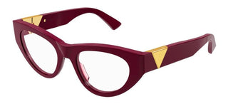 Bottega Veneta BV1179O women Red Cat Eye Eyeglasses