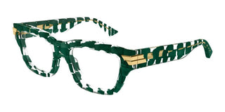 Bottega Veneta BV1190O women Green Cat Eye Eyeglasses
