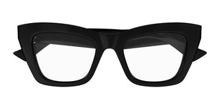 Bottega Veneta BV1215O women Black Cat Eye Eyeglasses
