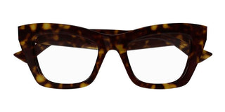 Bottega Veneta Bv1215o Women Havana Butterfly Eyeglasses