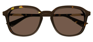 Bottega Veneta BV1262SA men Havana Squared Sunglasses
